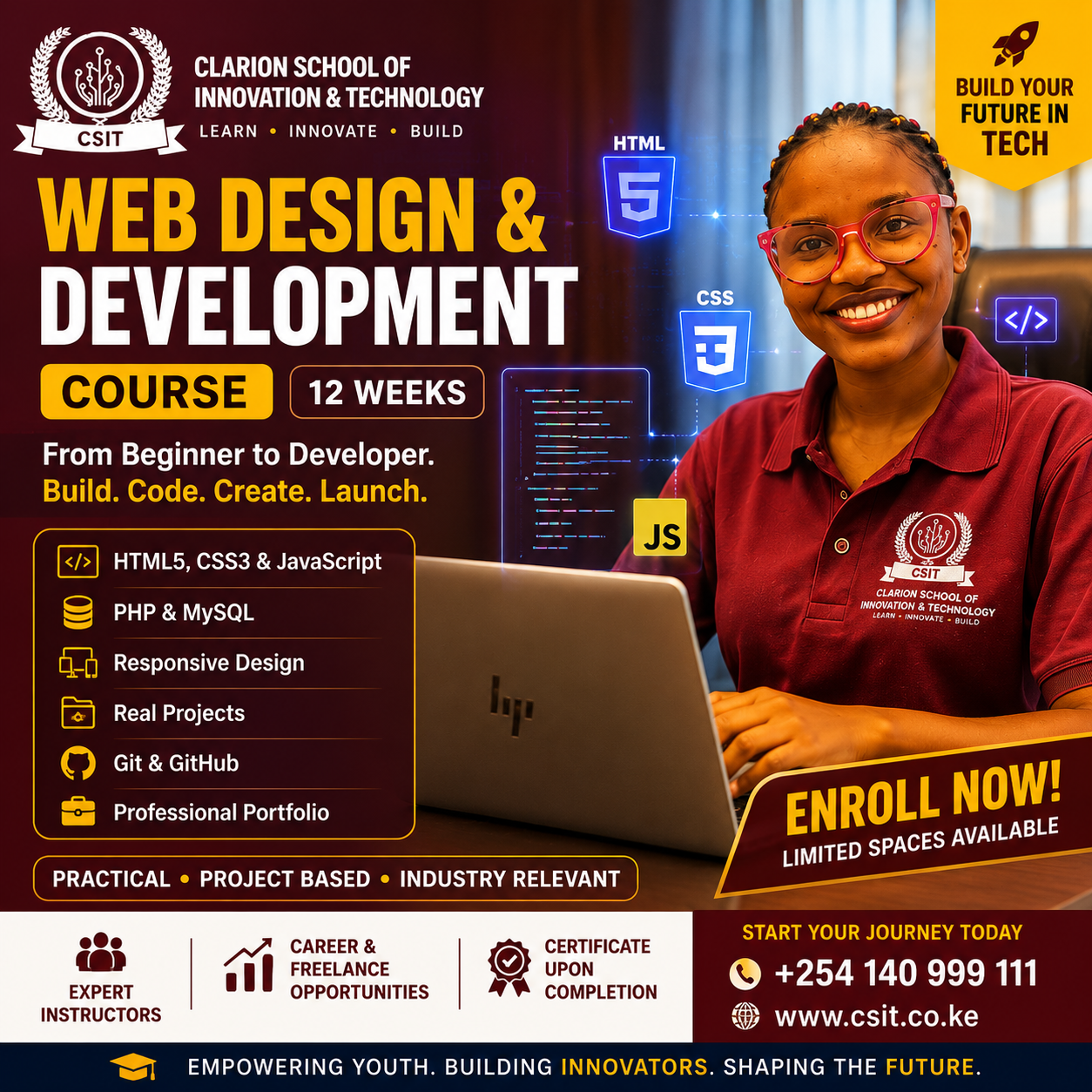 Professional Certificate In Full-Stack Web Development